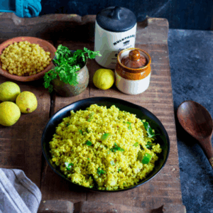 குதிரைவாலி லெமன் ரைஸ் (Barnyard Millet Lemon Rice)