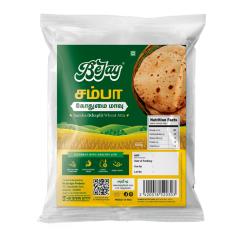 Samba (Khapli) Wheat Atta - 500g